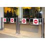 PERCo Калитка полуавтоматическая WHD-05 со створкой ASG-650 PERCo Калитка полуавтоматическая WHD-05 со створкой ASG-650
