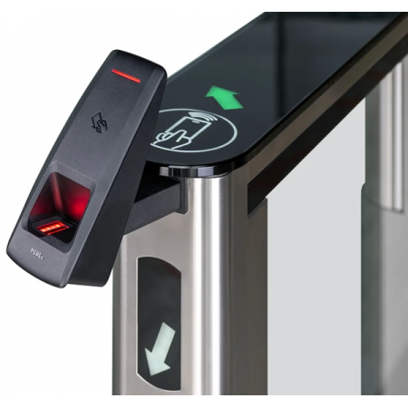 PERCo Скоростной проход ST-01 с распашными створками и встроенным картоприемником PERCo Скоростной проход ST-01 с распашными створками и встроенным картоприемником