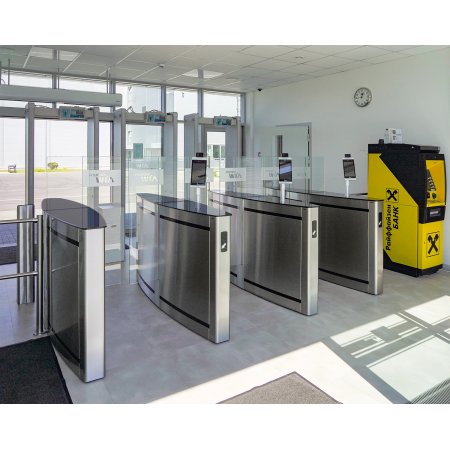 PERCo Скоростной проход ST-02 с раздвижными стандартными створками PERCo Скоростной проход ST-02 с раздвижными стандартными створками