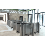 PERCo Скоростной проход ST-02 с раздвижными стандартными створками