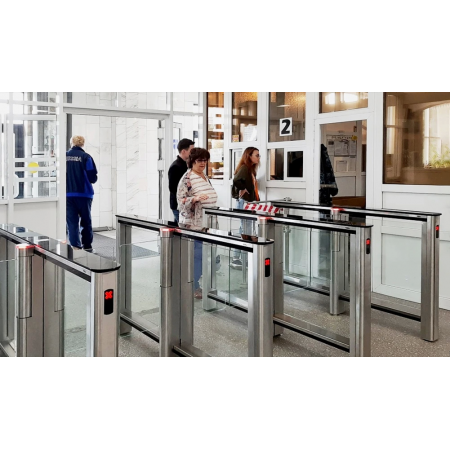 PERCo Скоростной проход ST-02 с раздвижными стандартными створками PERCo Скоростной проход ST-02 с раздвижными стандартными створками
